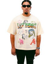 Cream Vintage Wash Tee