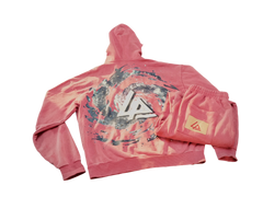 Cosmos Hoodie Full Zip - Raw Red